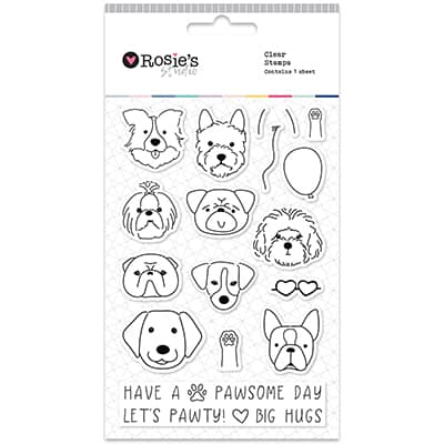 Clear Stamps - Dog Party