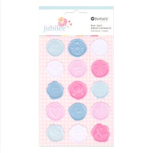 Jubilee Wax Seal Embellishments 15pc