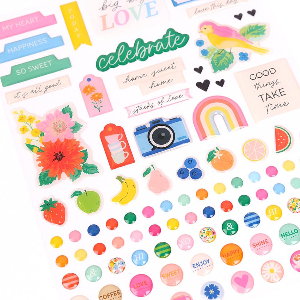 Breakfast In Bed Glisten Stickers - Image 2