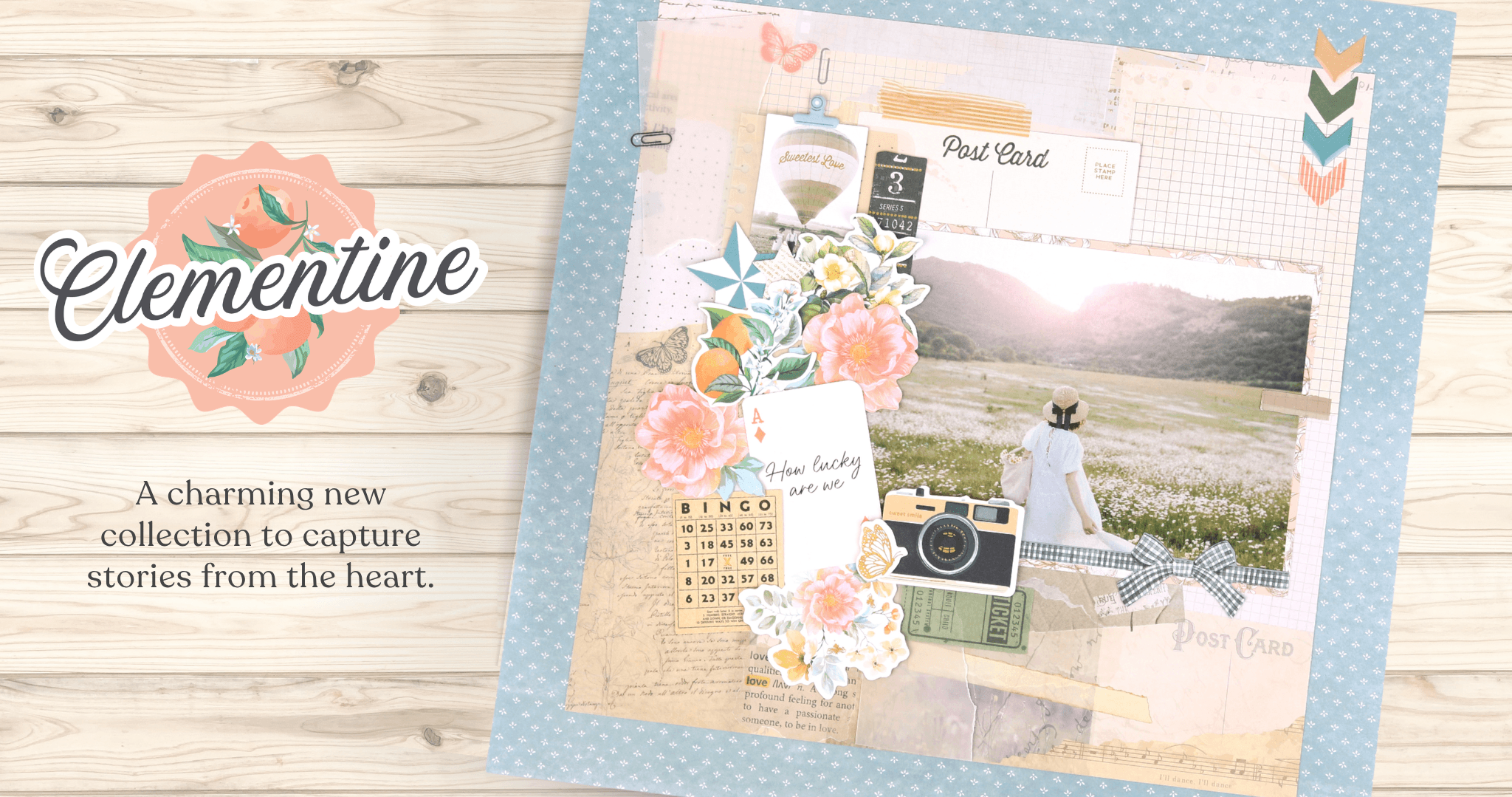 Clementine 12x12" Designer Paper Pack 20 sheet - Image 5