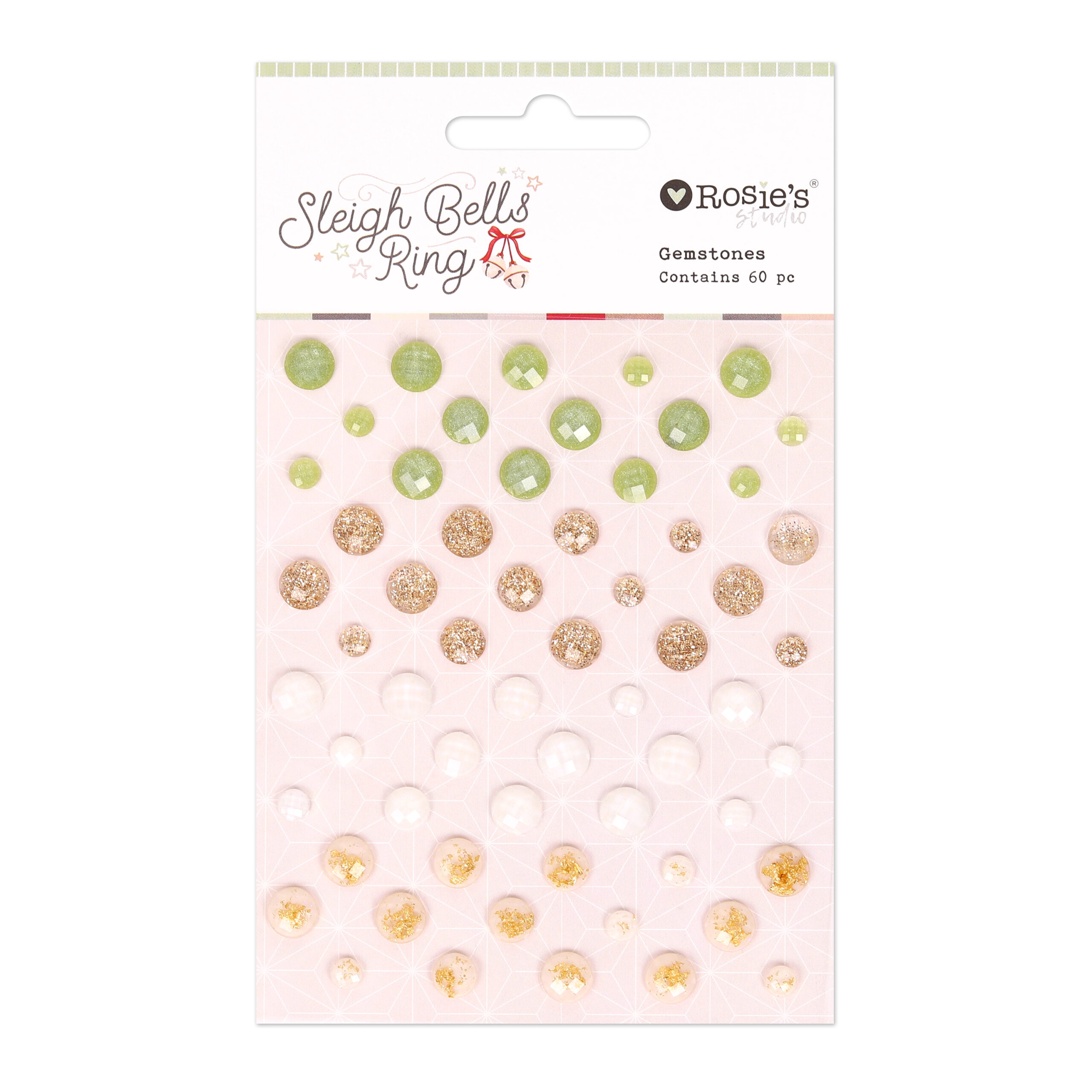 Sleigh Bells Ring Gemstones 60pc