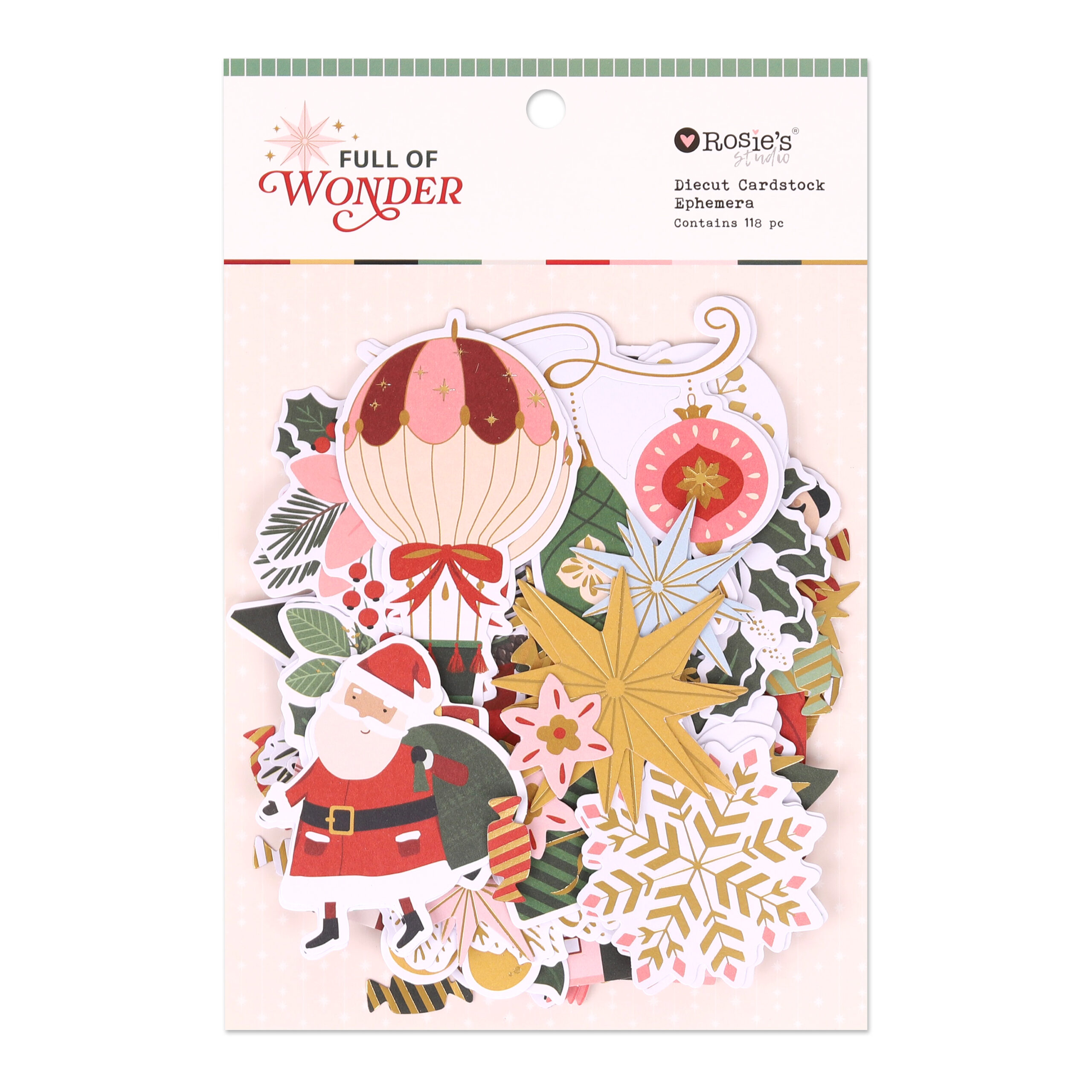 Full of Wonder Cardstock Diecut Ephemera 118pk
