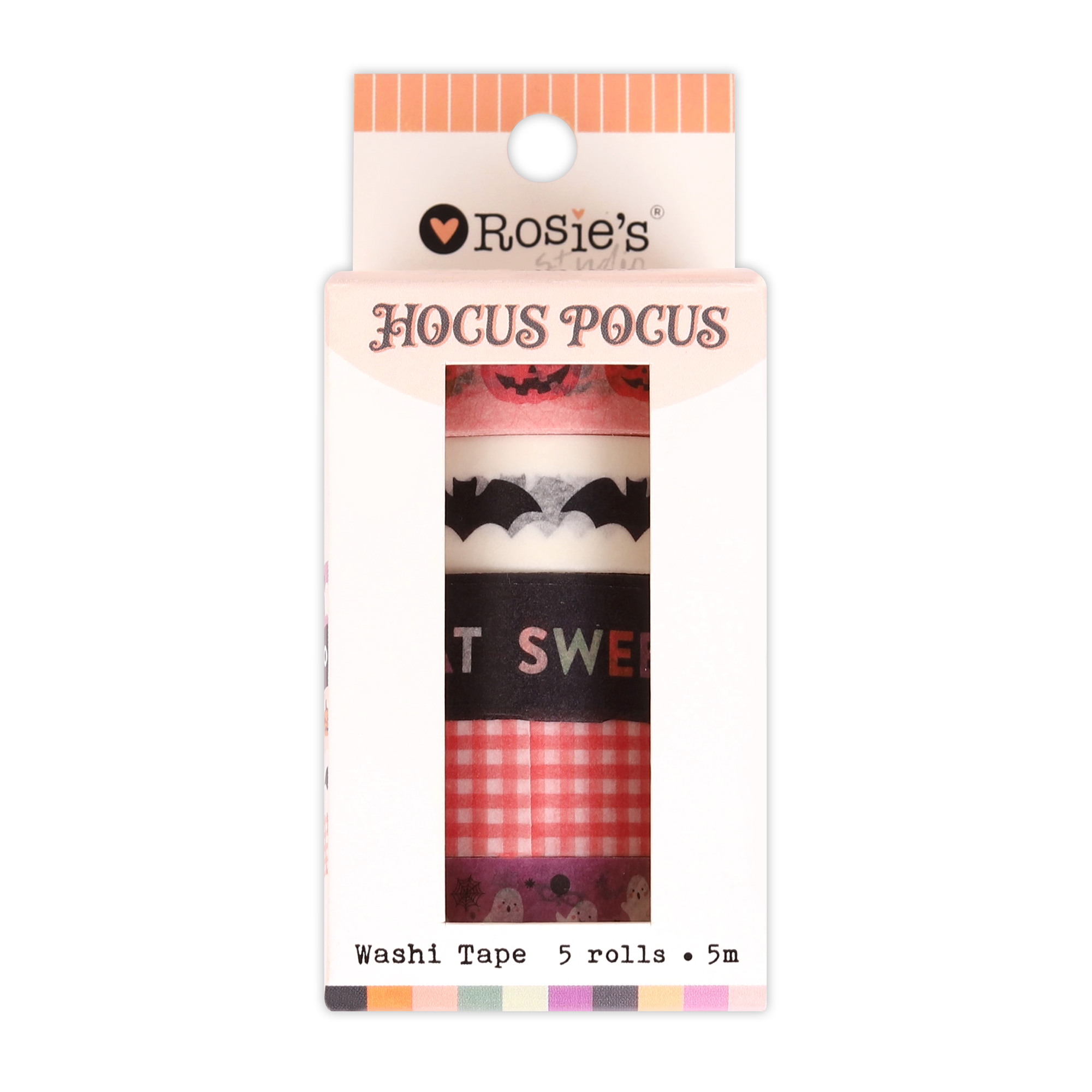 Hocus Pocus Washi Tape 5pk/ 5m